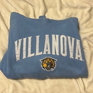 Light blue Villanova wildcats sweatshirt